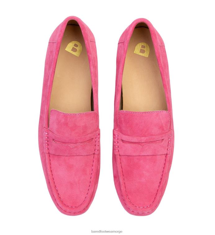 Bared Footwear kvinner hauk 2 V20X140 candy rosa semsket loafers