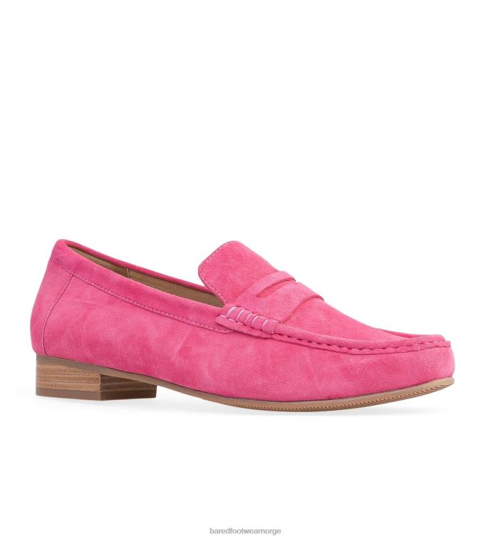 Bared Footwear kvinner hauk 2 V20X140 candy rosa semsket loafers