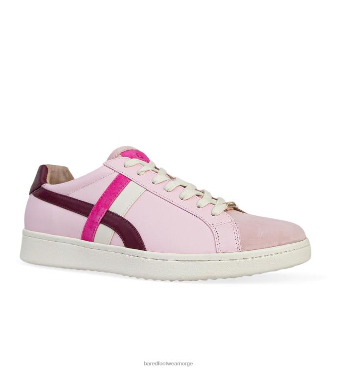 Bared Footwear kvinner seriema V20X306 rosa  boysenberry skinnsko