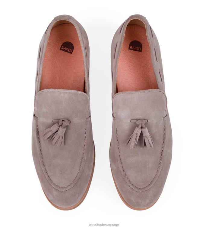 Bared Footwear menn skandium 2 V20X65 sjampinjong semsket loafers